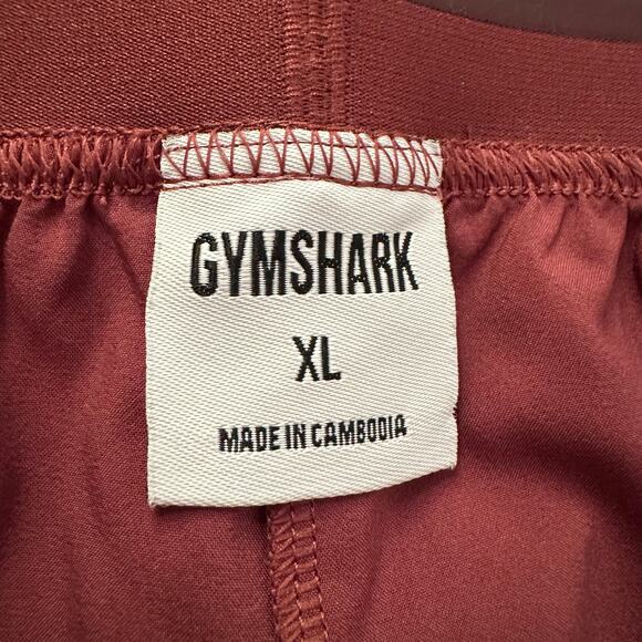 Gymshark maroon red athletic shorts size XL - Picture 4 of 8